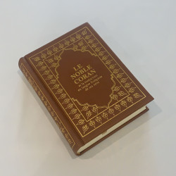 Coran moyen marron/doré