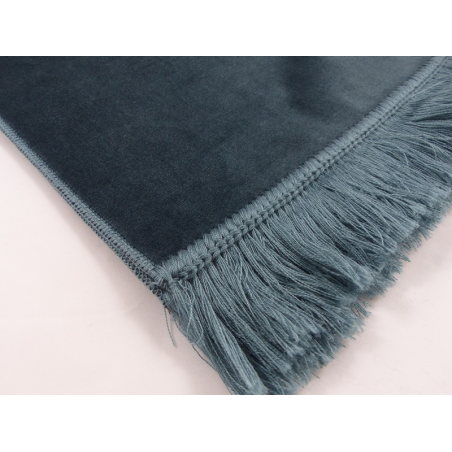 Tapis bleu foncé
